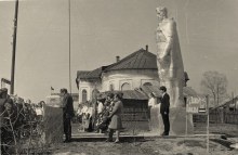 Памятник участникам Великой Отечественной войны в с. Боровица old_photo