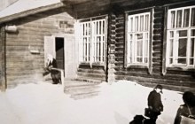 Школа в деревне Бурундуки Пищальский (Брагинский) сельсовет old_photo