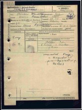 Карточка военнопленного. document