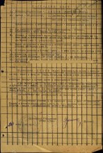 Наградной лист на медель "За боевые заслуги" document