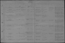 Лист донесения о безвозвратных потерях 43 сд. document