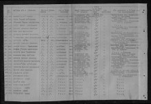 Лист донесения о безвозвратных потерях 267 сд. document