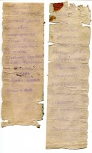 Записка из смертного медальона