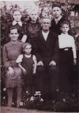 Богатырёв Фёдор Павлович, от него: (слева) Елизавета Васильевна, (снизу) Анна Фёдоровна, (справа) Николай Фёдорович, (справа сверху) Павел Фёдорович, (слева сверху) Зоя document