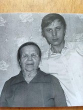 мать жены Марфа с Игорем сыном Нади