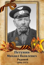 Петунин Михаил Яковлевич