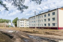 Стрижи. Улица Спортивная. Апрель 2025 г. Фото Е. Чудиновских photo