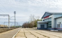 Стрижи. Станция. Апрель 2025 г. Фото Е. Чудиновских photo