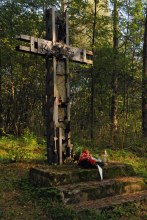 Лесное кладбище у дороги Надажице – Сыпнево