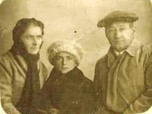 Франц Шимак с женой Марией и сыном Францем