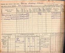 похозяйственная книга 1940-42 гг. document