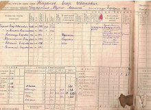 похозяйственная книга 1940-42 гг document