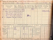 похозяйственная книга 1940-42 гг document